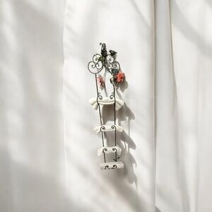 French Country Metal Towel or Display Rack